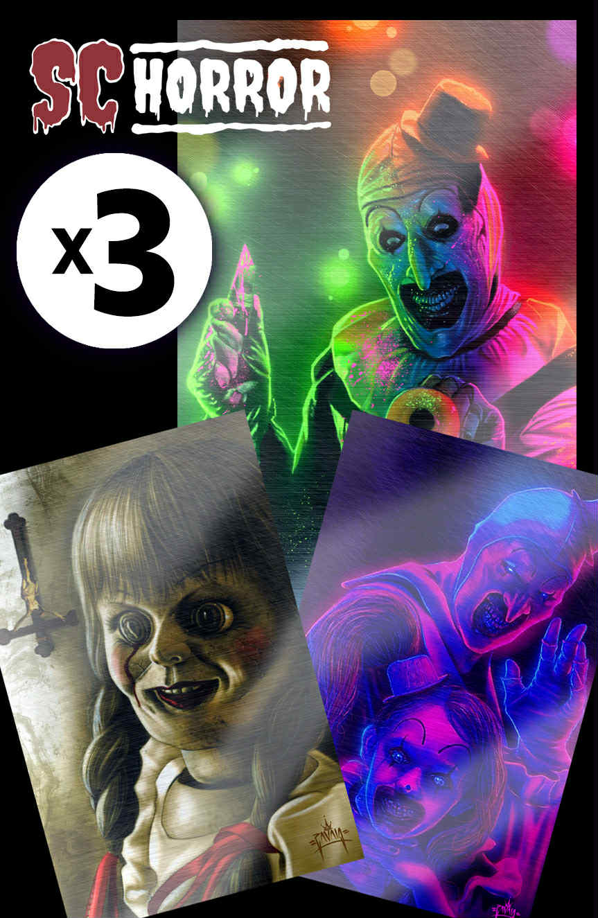 SC HORROR CON 3 BOOK BUNDLE