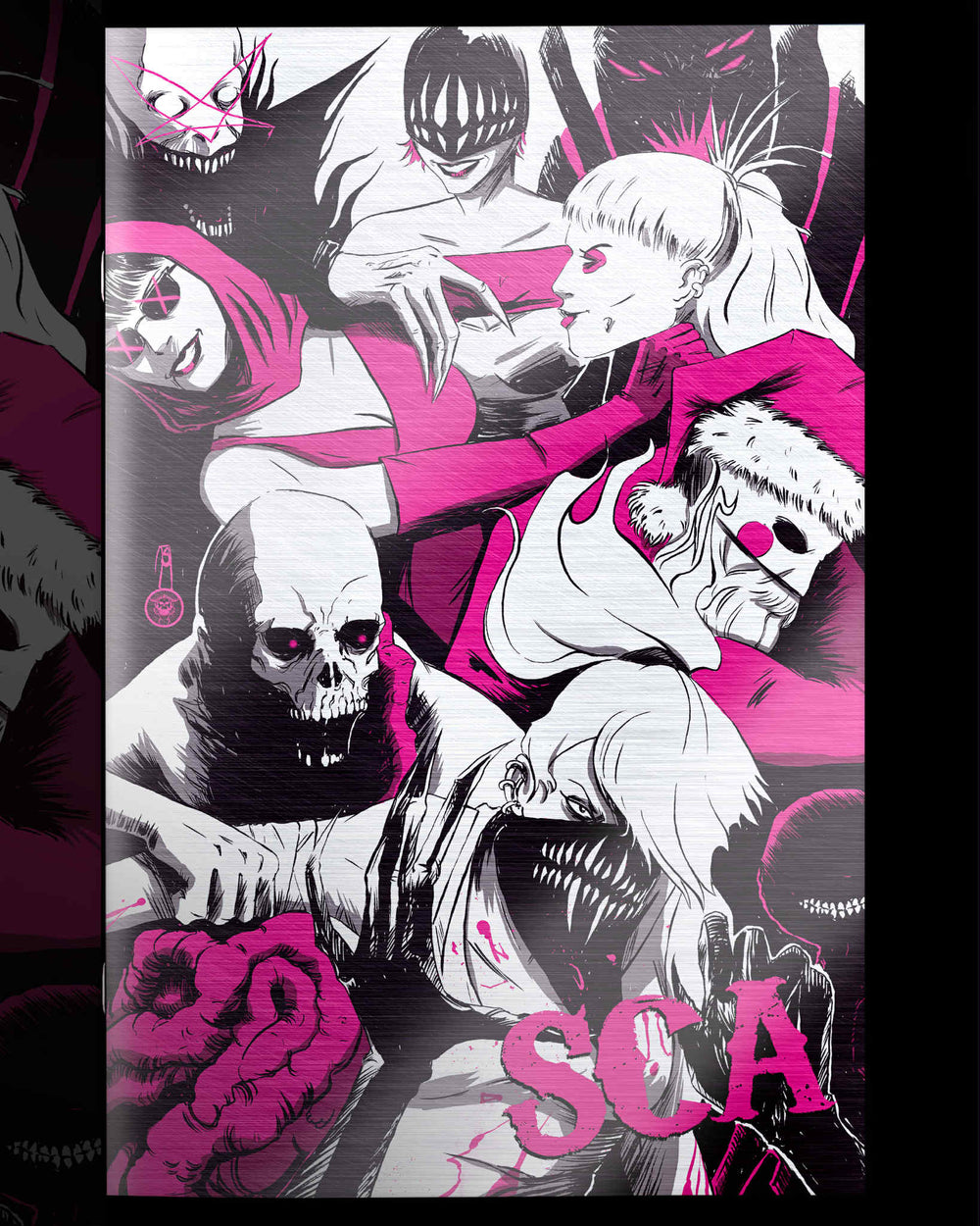 SCHMALKES COMIC ARCADE “PINK SPOT FOIL” NYCC EXCLUSIVE COVER BY JOSEPH SCHMALKE