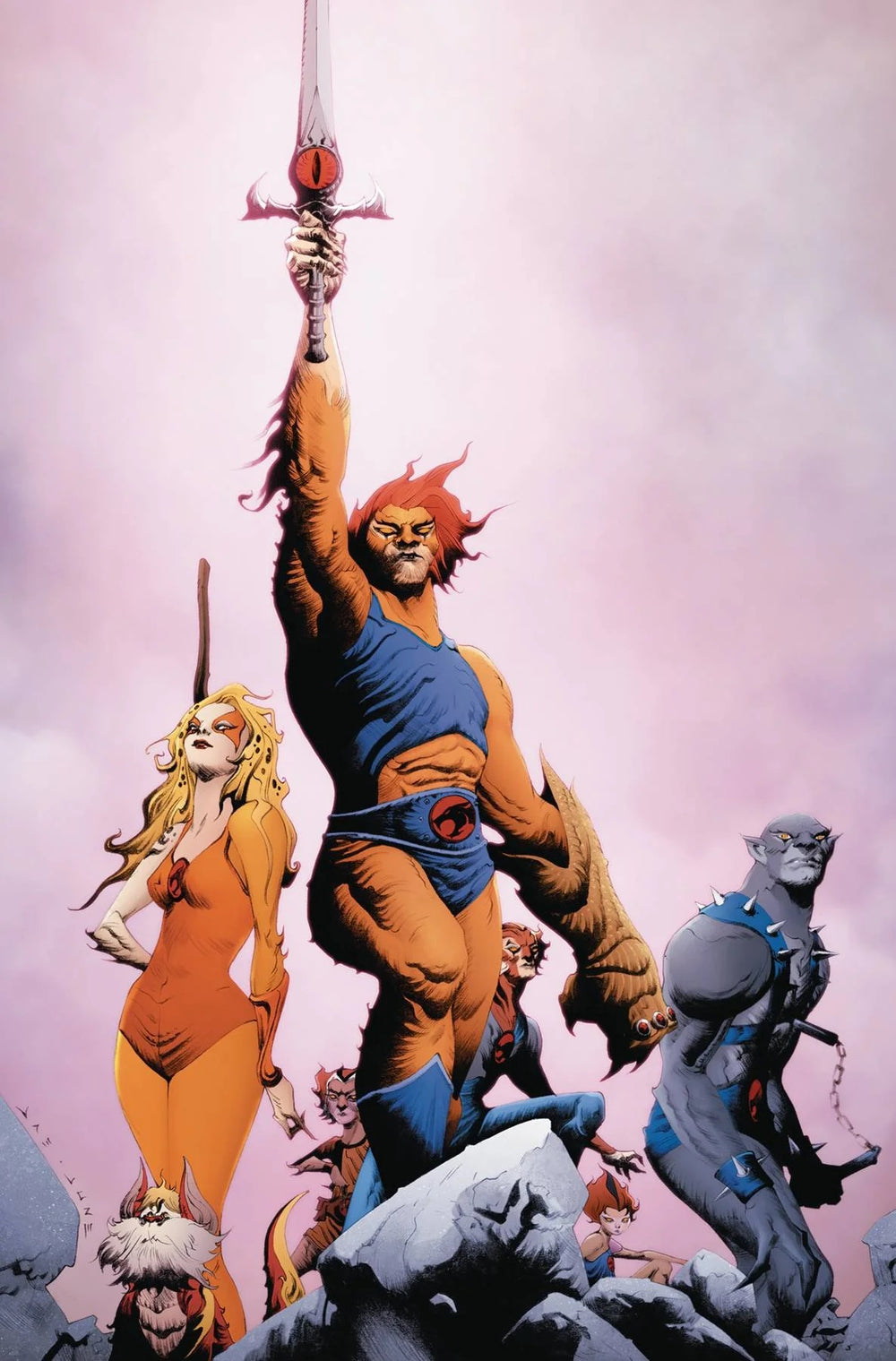 THUNDERCATS #1 INCENTIVE COVER 1:60 BY JAE LEE AND JUNE CHUNG FOIL VIRGIN