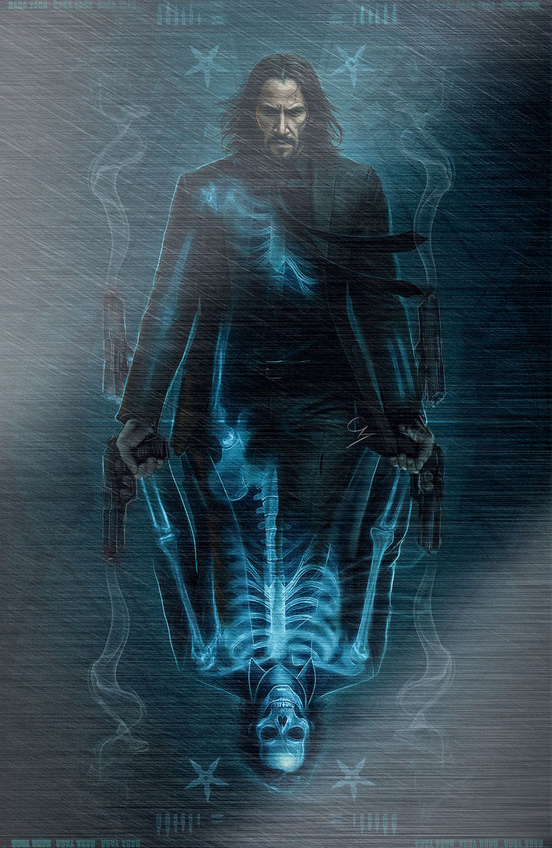 FAME: KEANU REEVES “SKELETAL HIT” ULTIMATE SPOT FOIL EXCLUSIVE COVER B ...