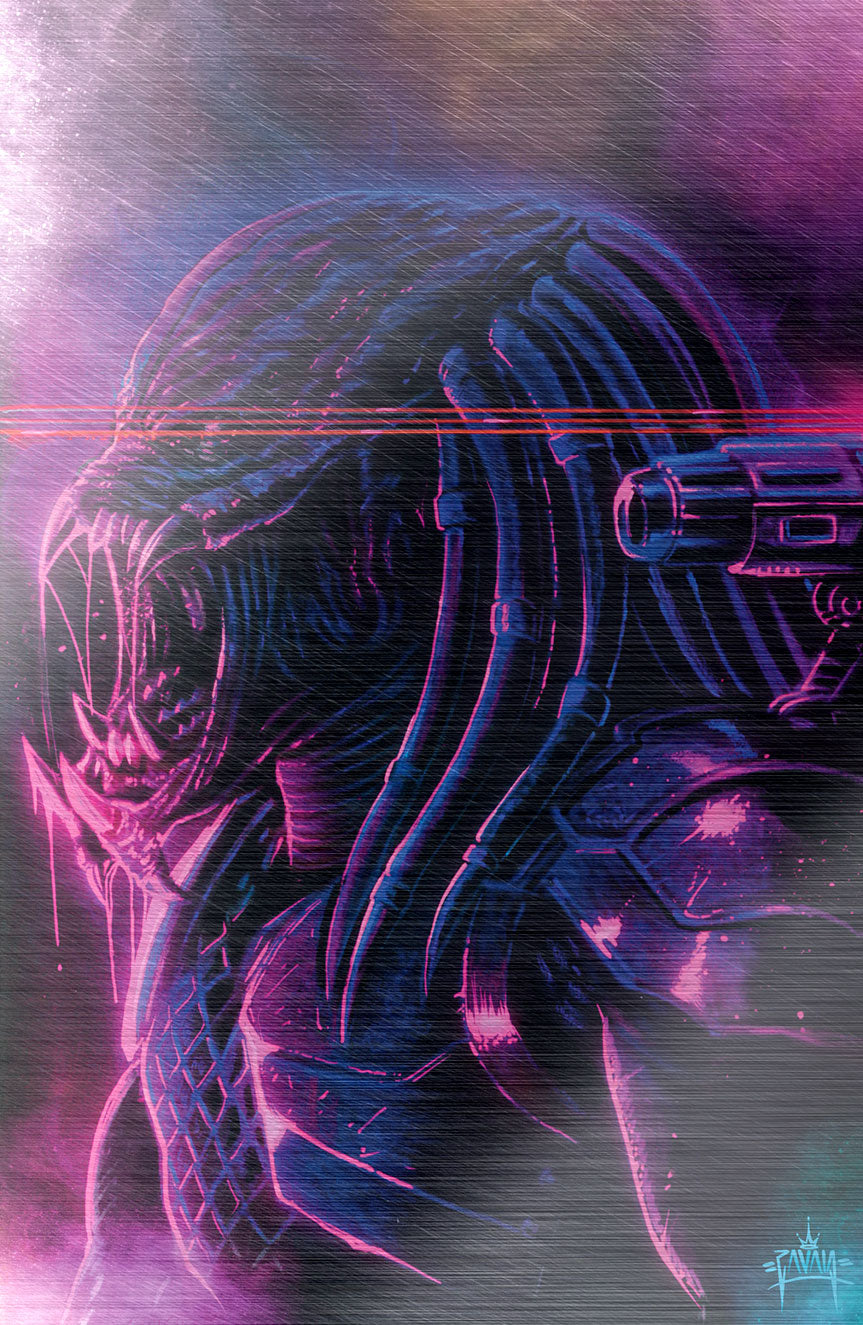 FAME: ARNOLD SCHWARZNEGGER “NEON KILLS” ULTIMATE SPOT FOIL EXCLUSIVE COVER BY MARTIN ZAVALA
