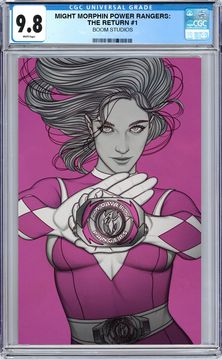 MIGHTY MORPHIN POWER RANGERS: THE RETURN #1 MEGACON EXCLUSIVE BY JENNY FRISON CGC 9.8